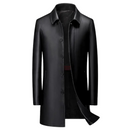 Jaqueta Longa de Couro Masculina Sampaio® S1266