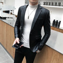 Blazer Masculino de Couro Sampaio®